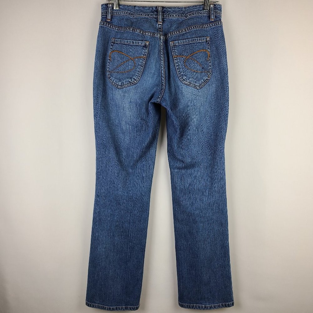 Chico's Platinum Radiant Straight Leg Jeans 28x31